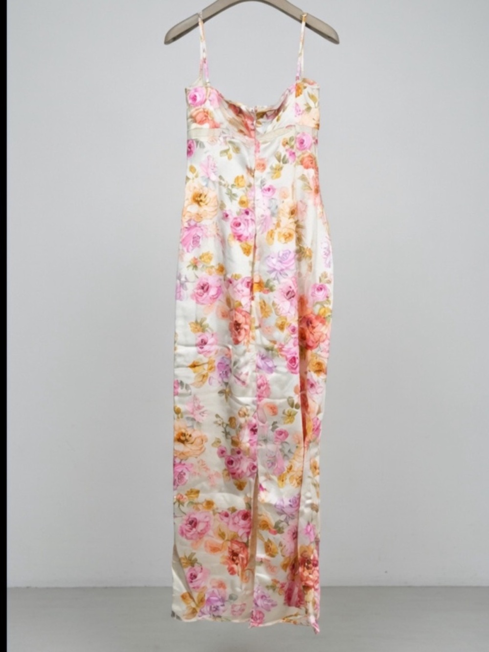 HOUSE OF CB 'Josefina' Ivory Floral Maxi Dress/Size XSmall(Plus) US2-4 $239 - Picture 10 of 13